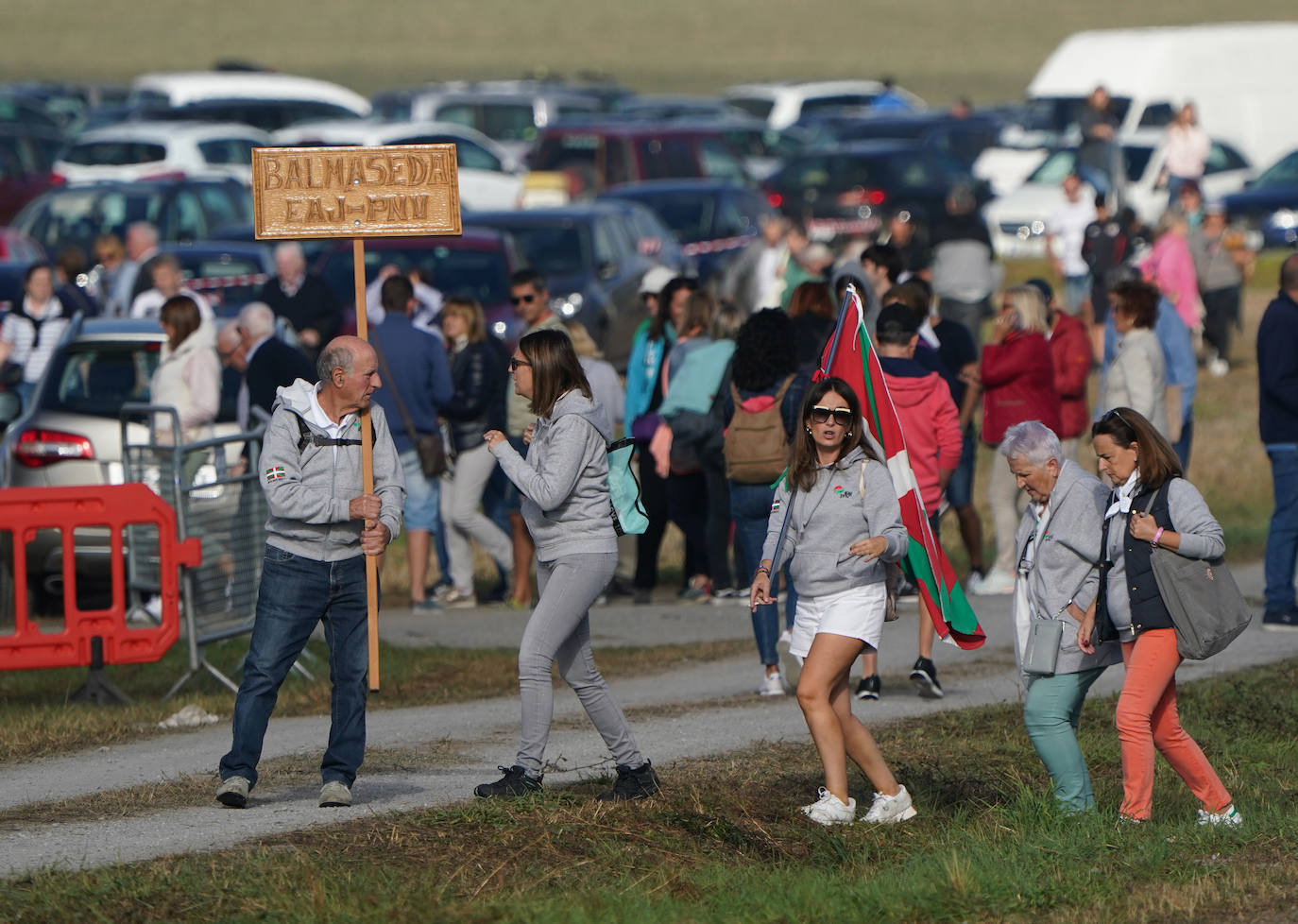 El Alderdi Eguna convoca a miles de personas en Foronda