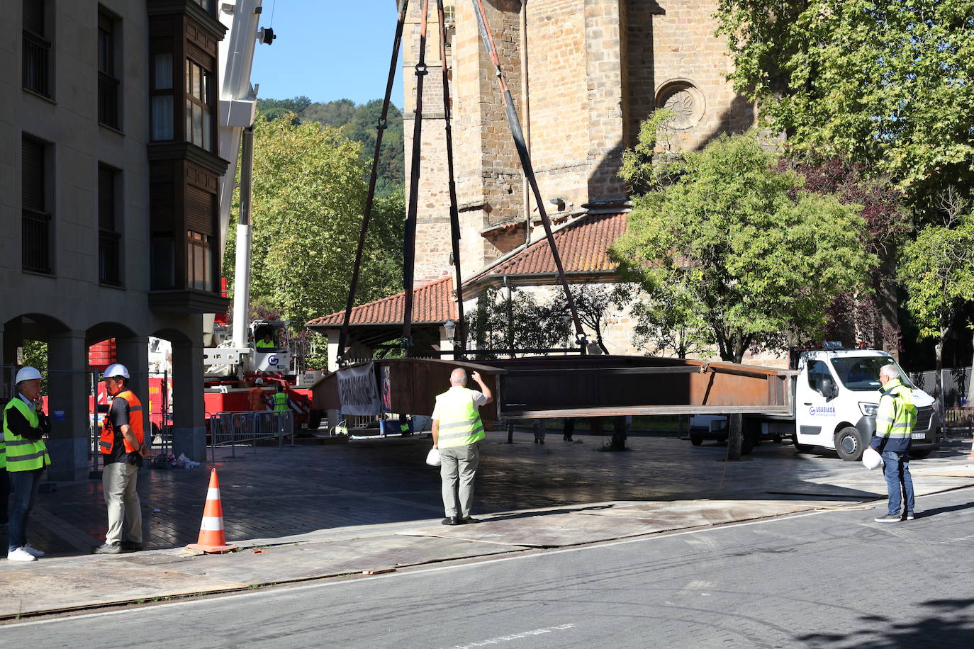 Un nuevo puente para Lazkao