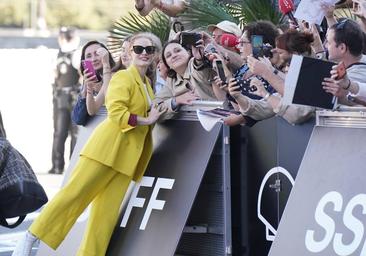 Las mejores fotos de Jessica Chastain en el Zinemaldia