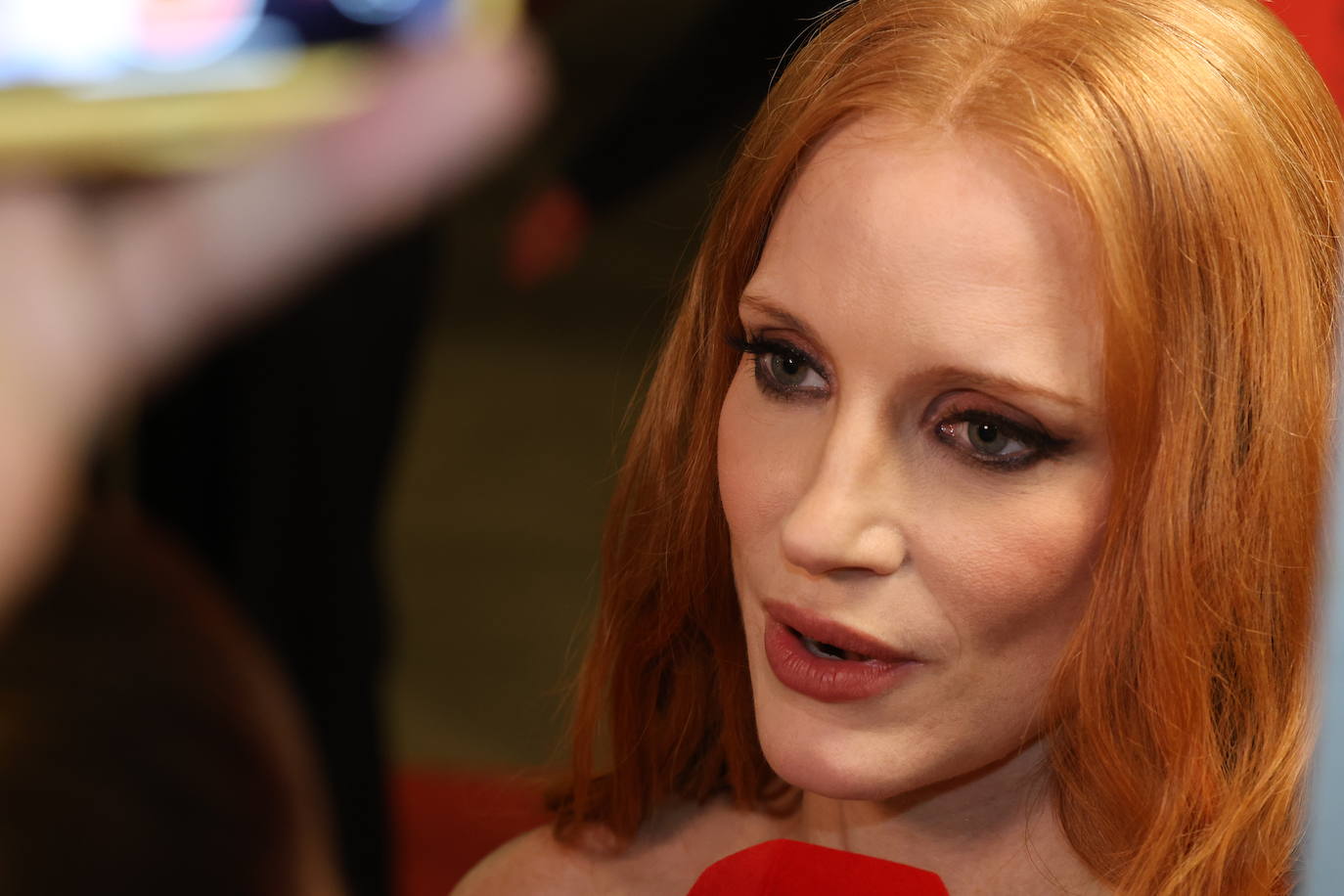 Alfombra roja de Jessica Chastain