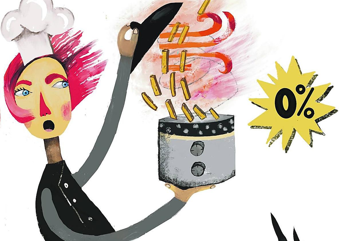 La freidora de aire, aliada para ahorrar en la cocina.