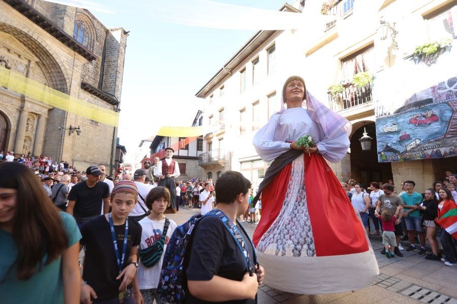 Fiesta de las ikastolas en Errenteria