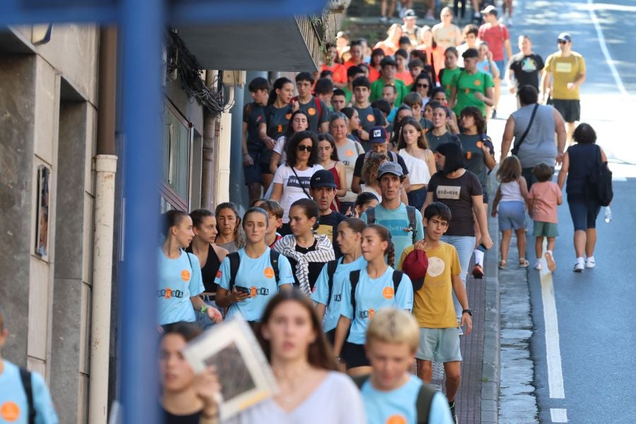 Fiesta de las ikastolas en Errenteria