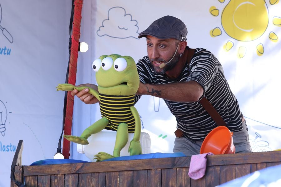 Fiesta de las ikastolas en Errenteria