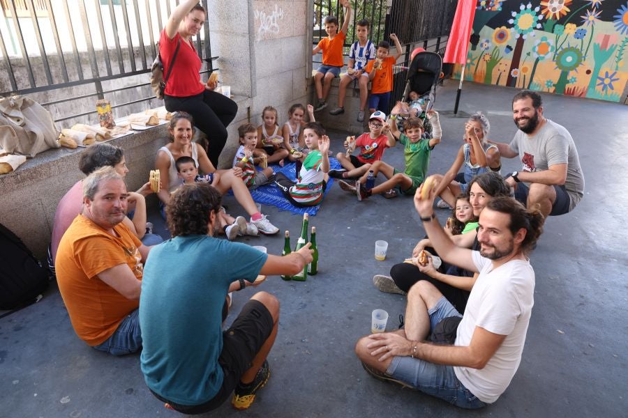 Fiesta de las ikastolas en Errenteria