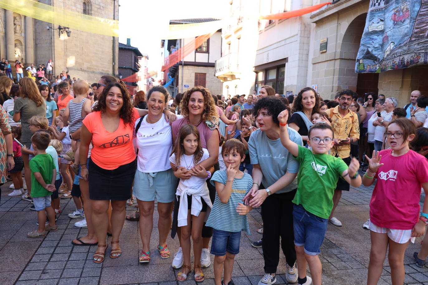 Fiesta de las ikastolas en Errenteria