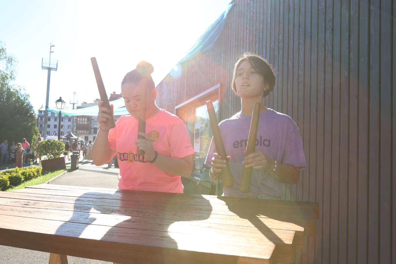 Fiesta de las ikastolas en Errenteria