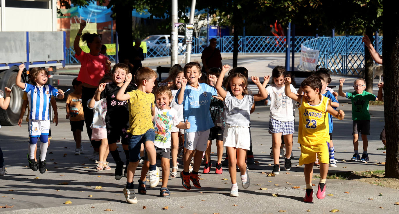 Fiesta de las ikastolas en Errenteria