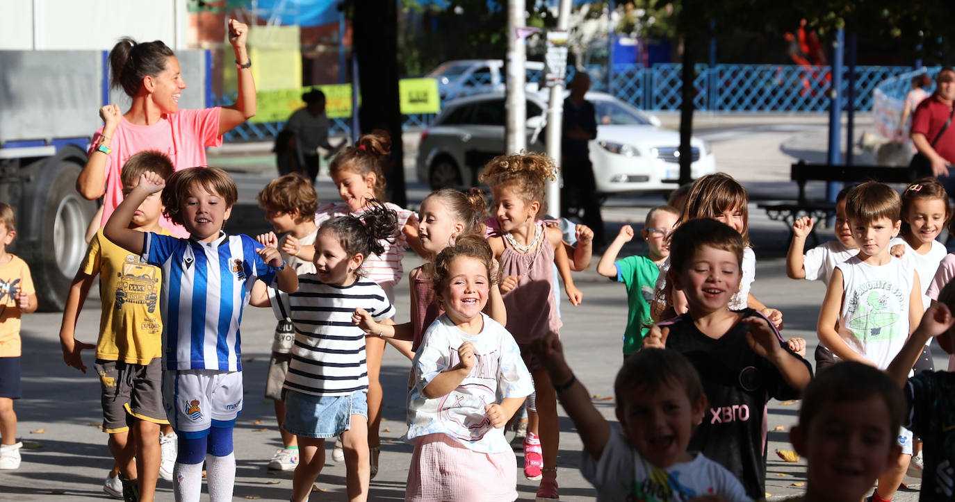 Fiesta de las ikastolas en Errenteria