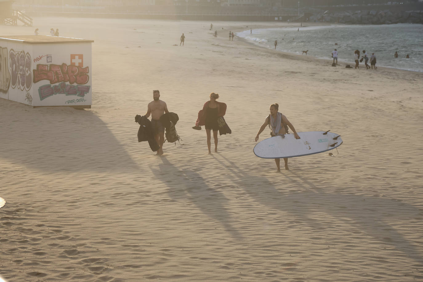 La galerna acaba con el bochorno