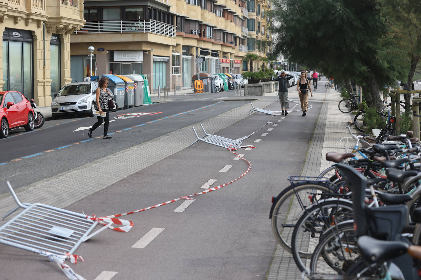 La galerna acaba con el bochorno