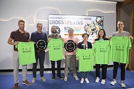 Organizadores y patrocinadores, en la presentación.