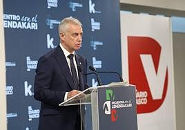 El lehendakari Iñigo Urkullu ha protagonizado este miércoles el encuentro en DV Gunea.