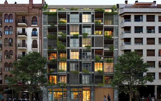 Así son las nuevas viviendas de lujo en el edificio Telefónica de San Sebastián