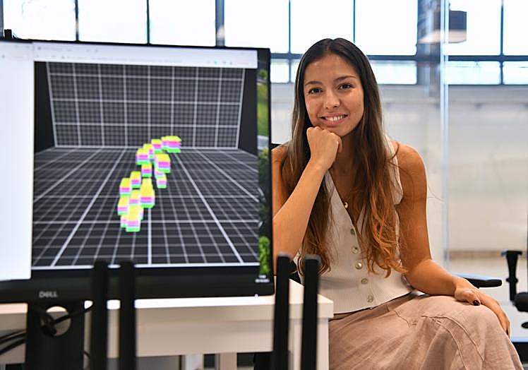 La ingeniera industrial Enara Martín cuenta con un perfil muy solicitado por las empresas tecnológicas.