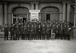 Banda Municipal de Música dirigida por el maestro Ariz.