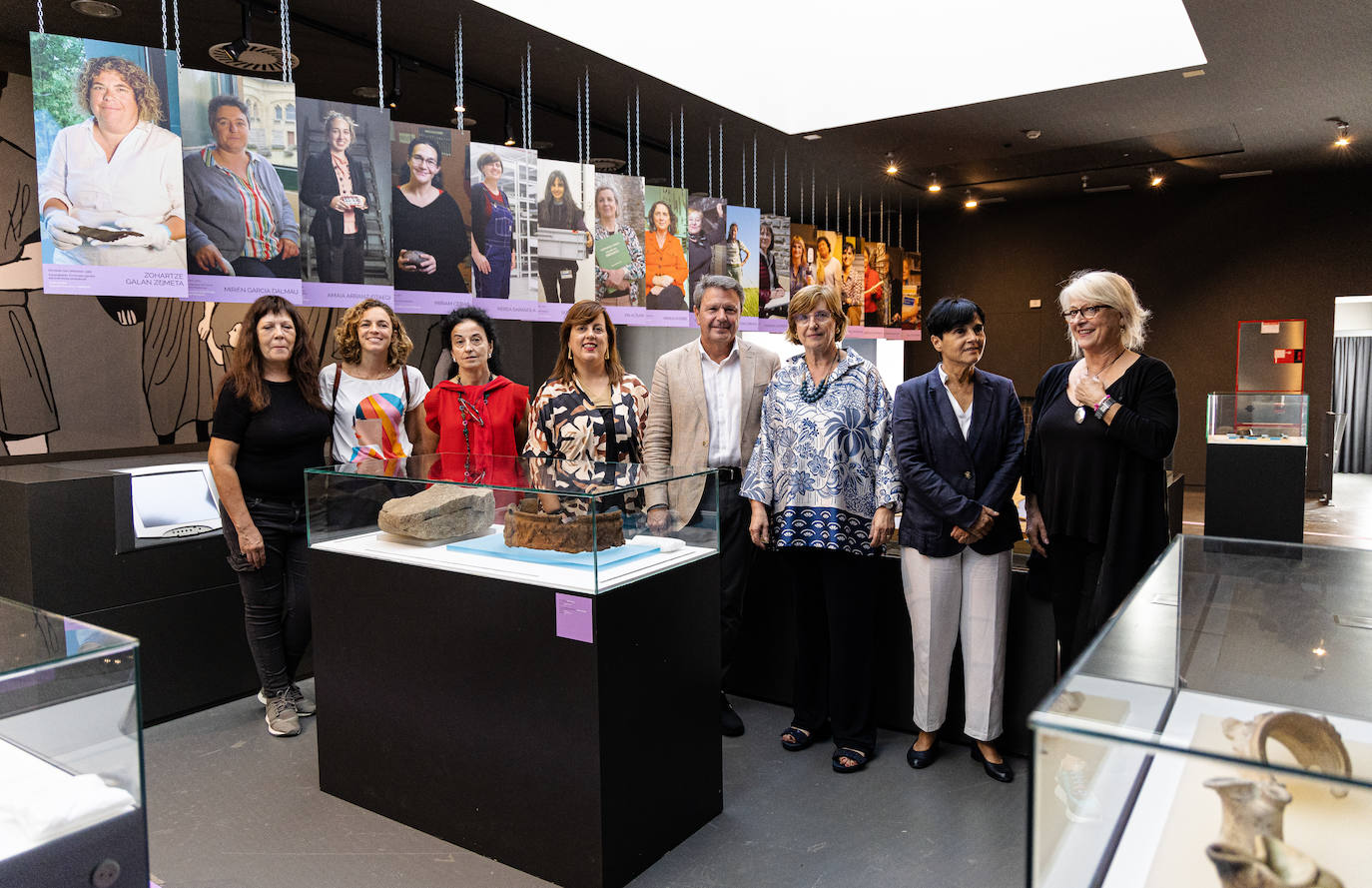 El Museo Oiasso pone en valor el trabajo de las arqueólogas guipuzcoanas