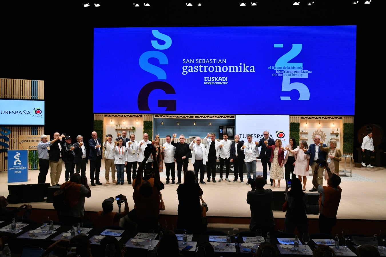 Inauguración de la 25 edición de San Sebastian Gastronomika