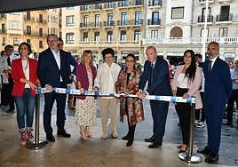 Corte de cinta en el arranque de San Sebastiás Gastronomika.
