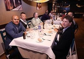 Cena de matrícula en el Olivi