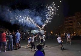 Los vecinos de Sasoeta han disfrutado este pasado fin de semana de la programación de sus fiestas del barrio.