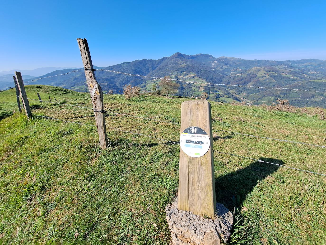 Uzturre, la cima de Tolosaldea