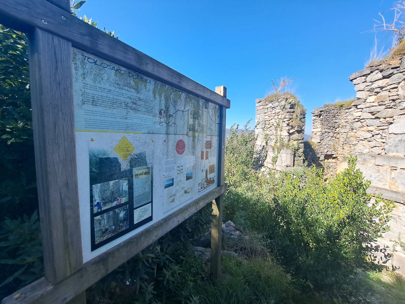 Uzturre, la cima de Tolosaldea