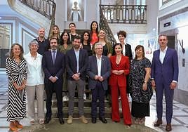 Presentación del San Sebastián Moda Festival este jueves con instituciones, patrocinadores, colaboradores y firmas.