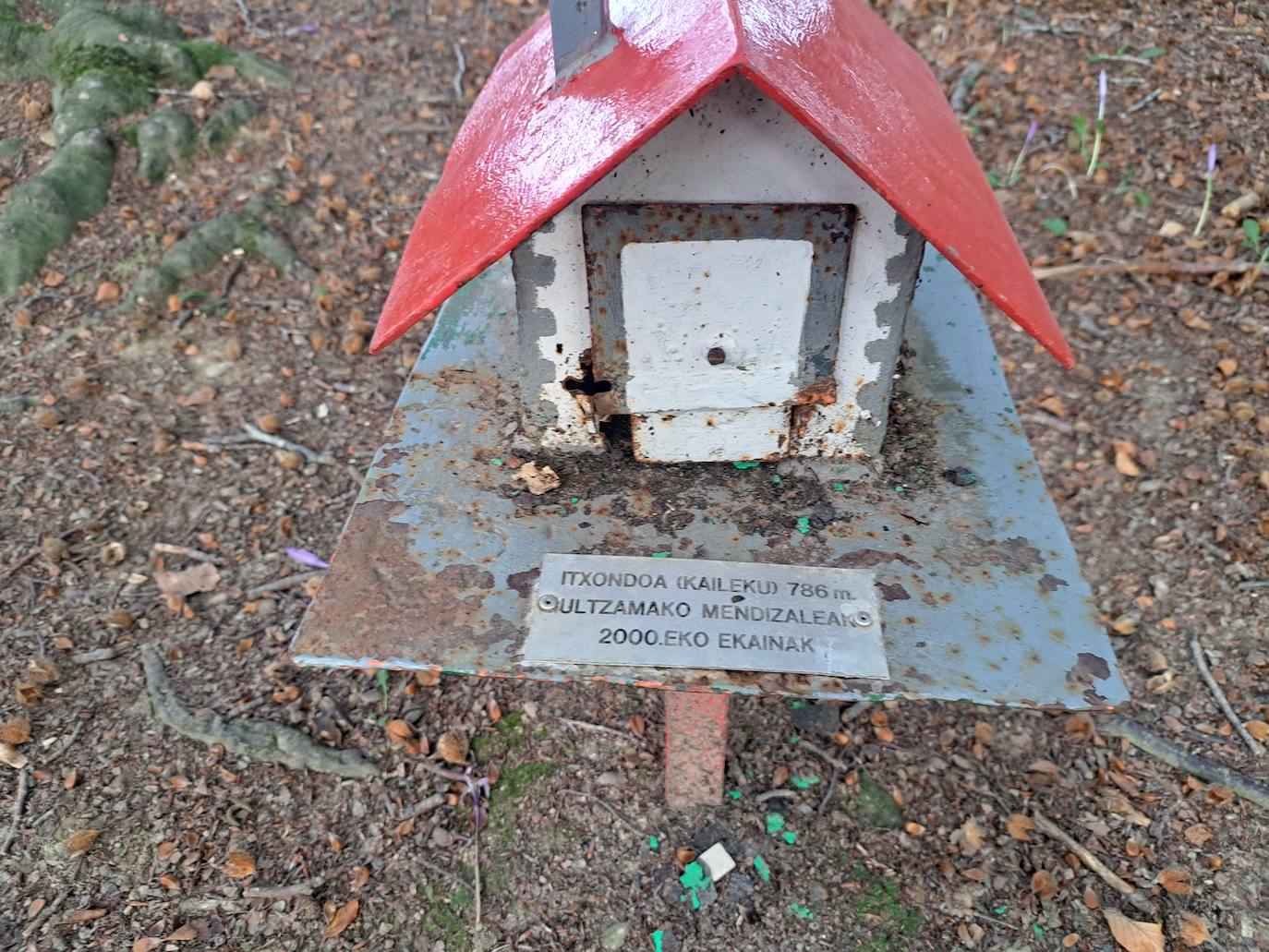 Arraldegaña, una cima oculta por robles centenarios en Navarra