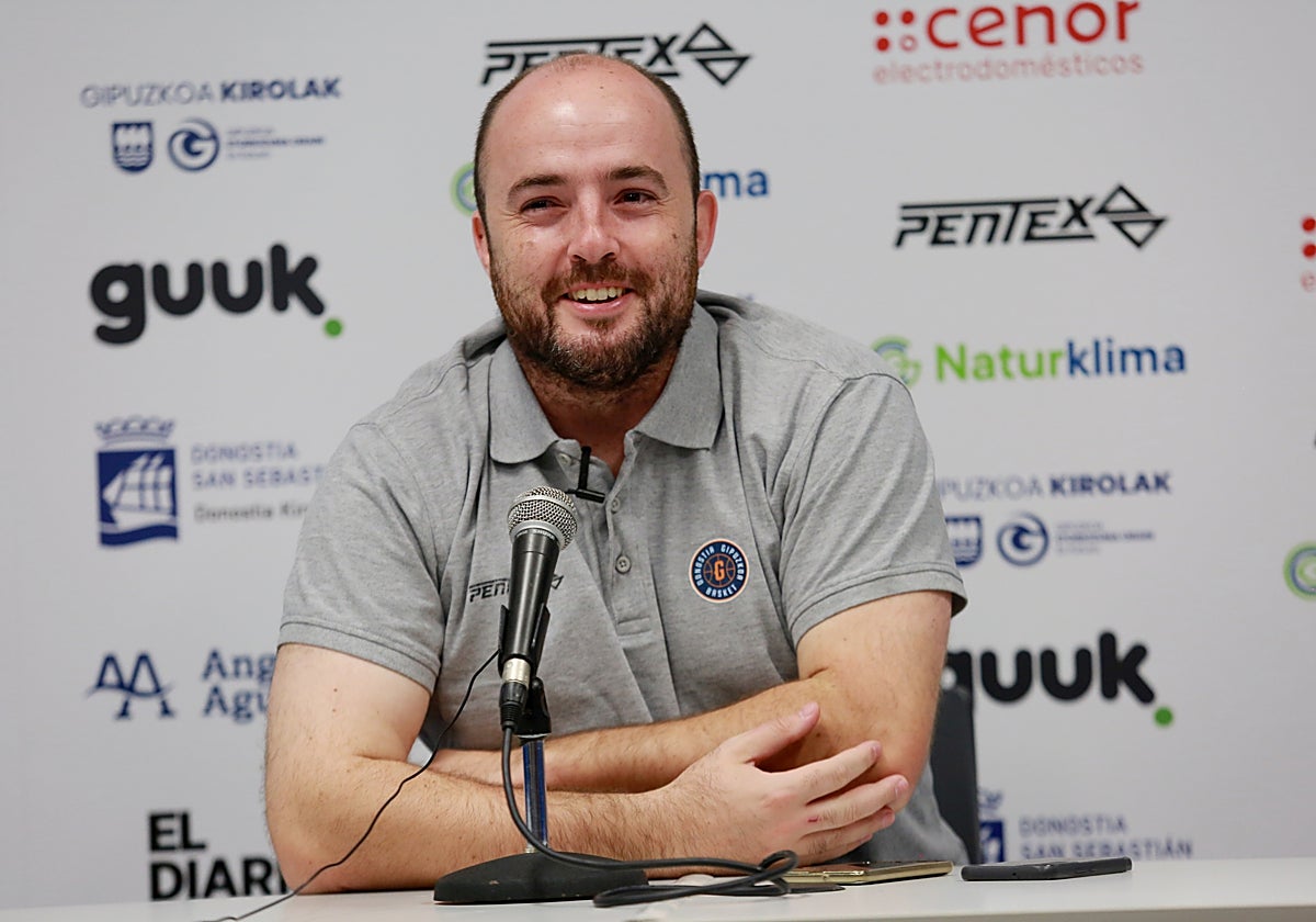 Odriozola, en rueda de prensa.