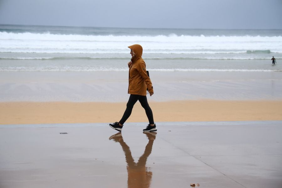 La borrasca llega a Gipuzkoa