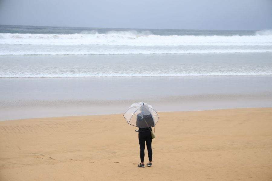 La borrasca llega a Gipuzkoa