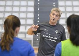 Imanol Álvarez, entrenador del Bera Bera.