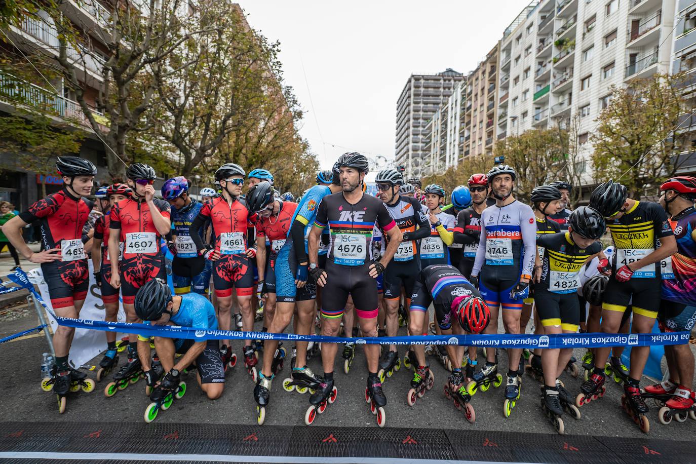 Gran ambiente en la salida de la 15k