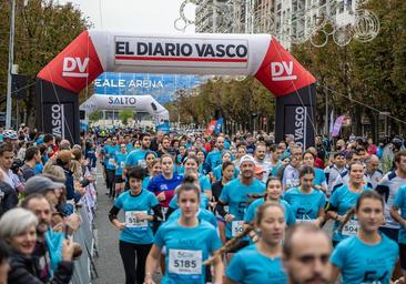 Gran ambiente en la salida de la 15k