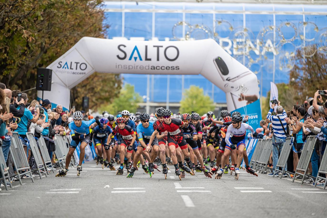 Gran ambiente en la salida de la 15k