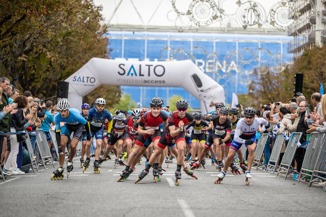 Gran ambiente en la salida de la 15k