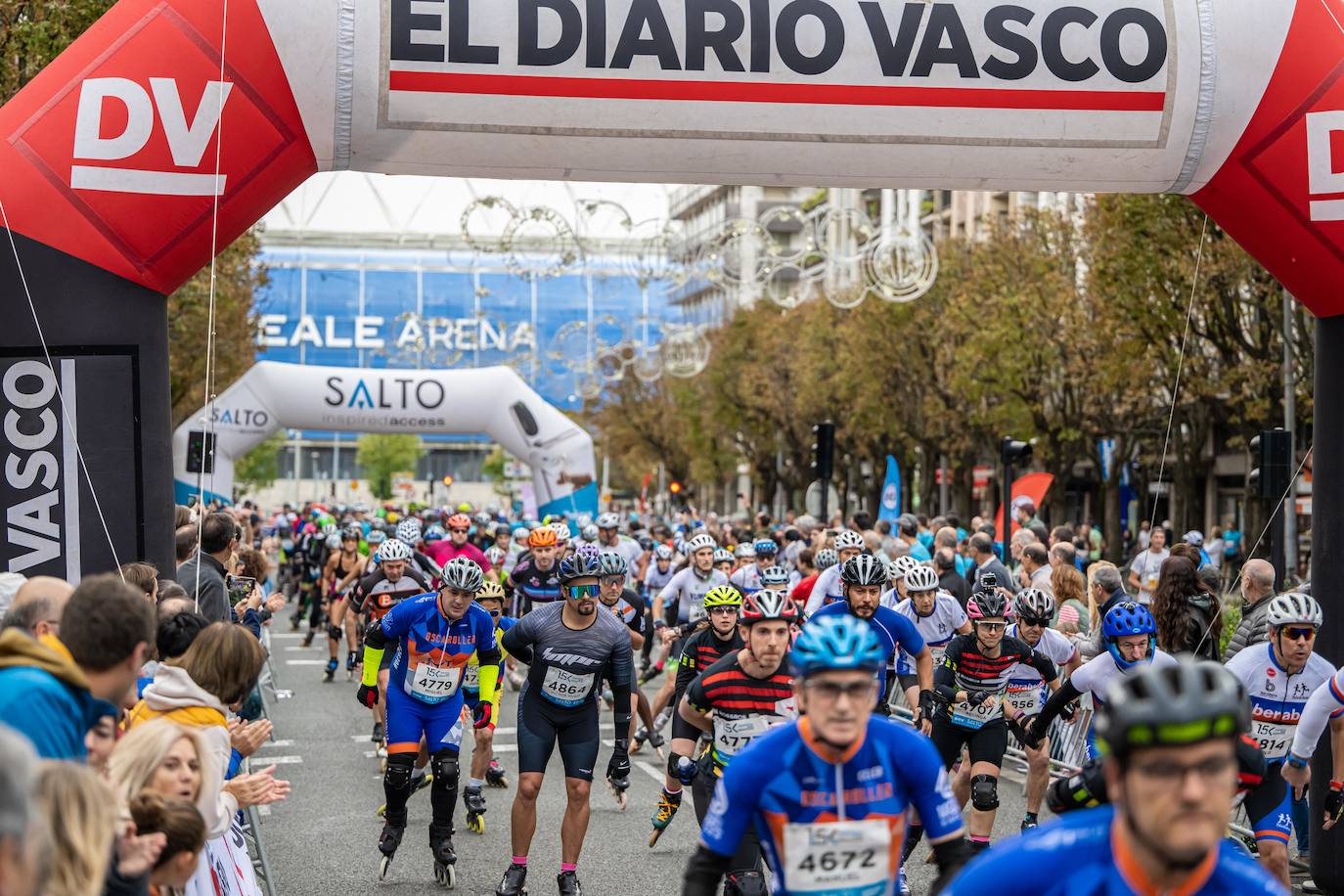 Gran ambiente en la salida de la 15k