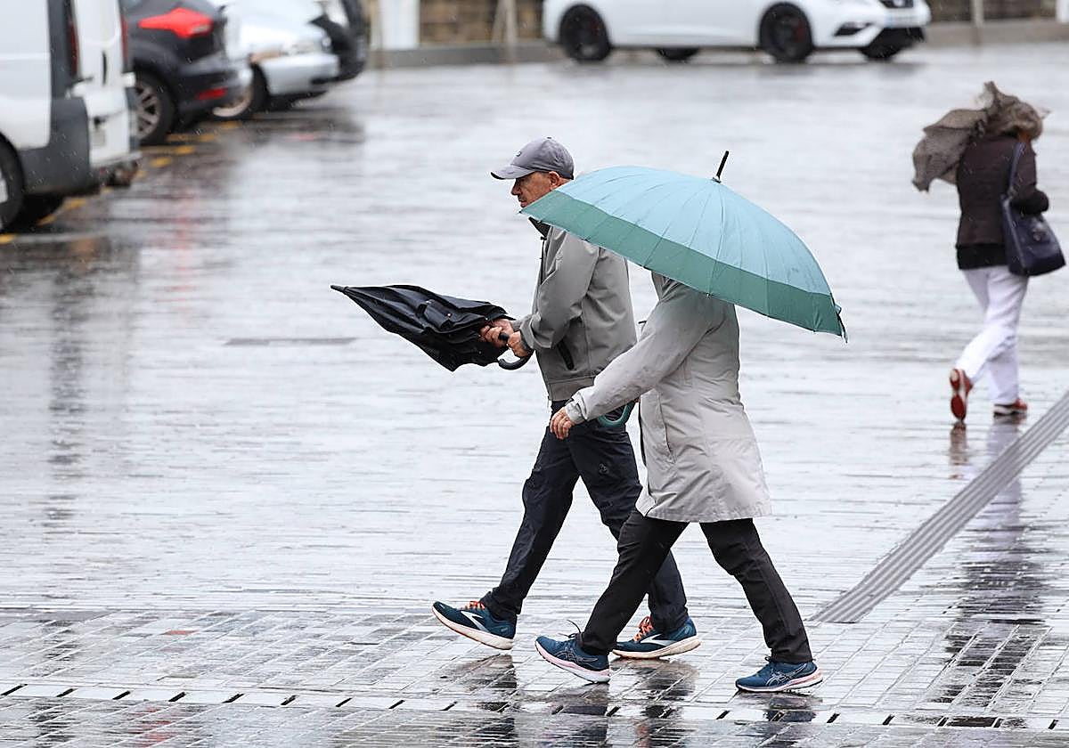 La lluvia regresará este jueves de forma abundante a Gipuzkoa.