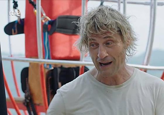 Julian Iantzi, presentador de El Conquistador.