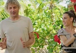 Julian Iantzi y Raquel Sánchez Silva, en El Conquistador.