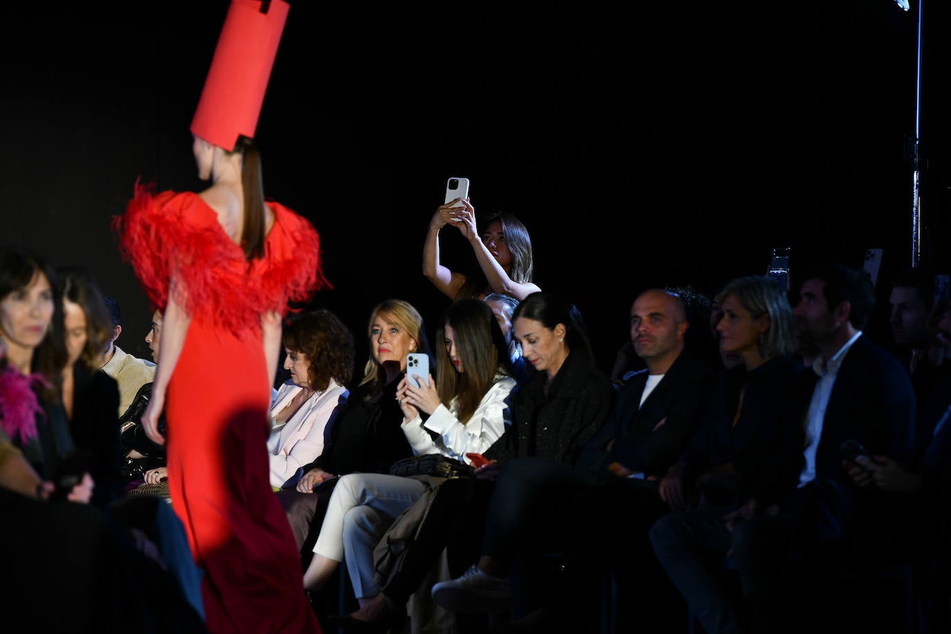 Gran noche de la moda en Balenciaga