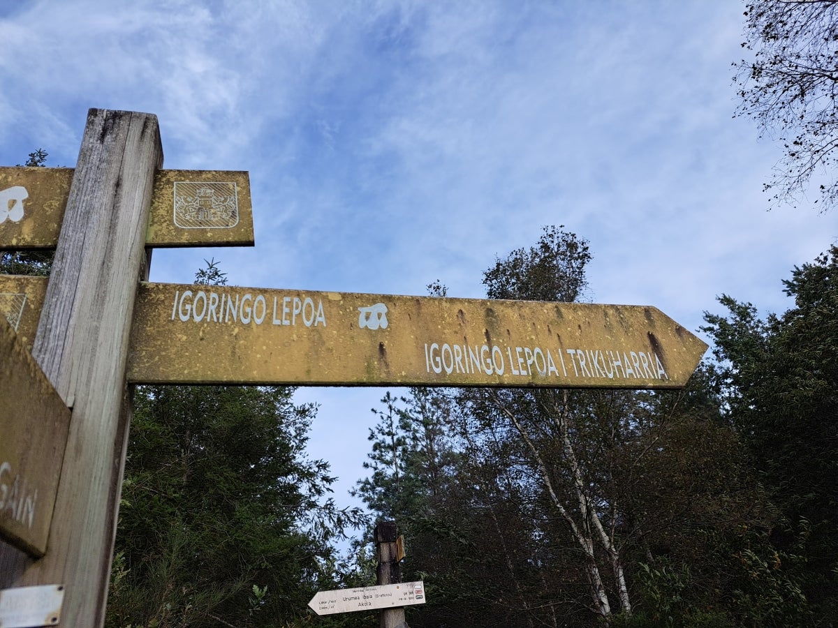 La ruta hasta Igoin, en imágenes