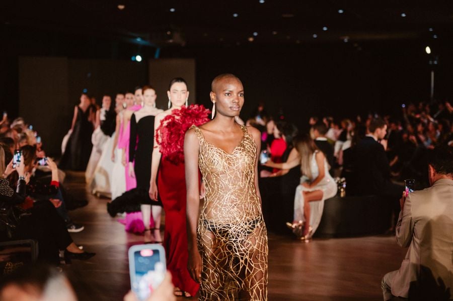 Desfile de Isabel Sanchis en Balenciaga