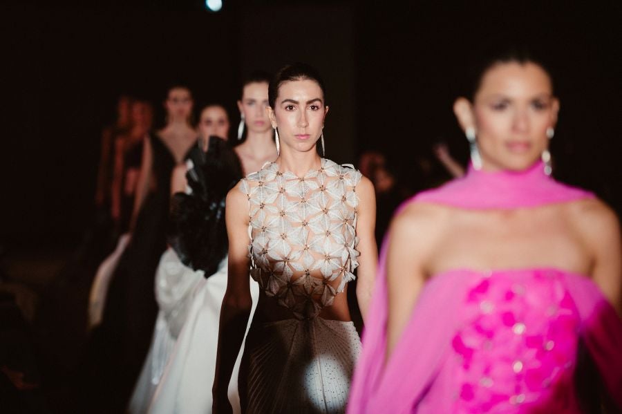 Desfile de Isabel Sanchis en Balenciaga