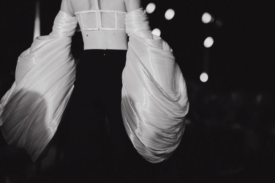 Desfile de Isabel Sanchis en Balenciaga