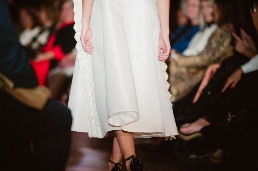 Desfile de Isabel Sanchis en Balenciaga