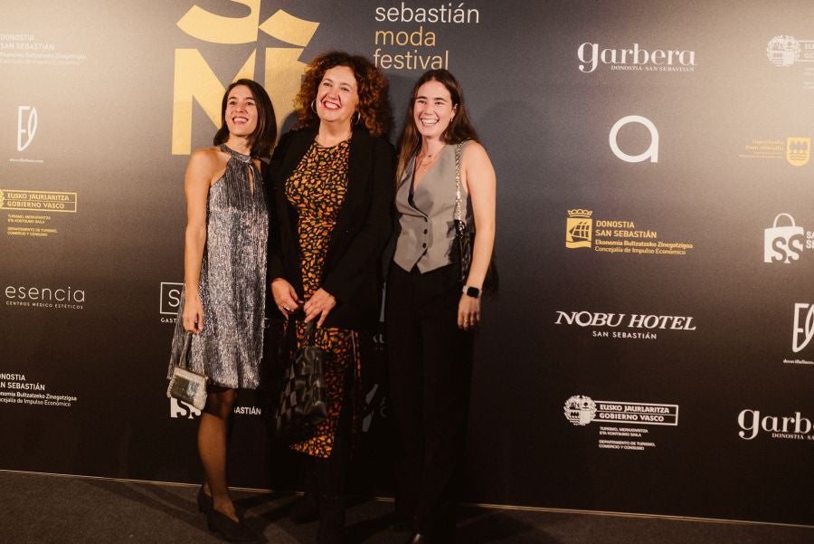 Photocall del desfile de Kutxa Fundazioa Moda