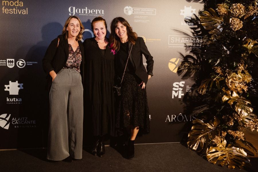 Photocall del desfile de Kutxa Fundazioa Moda