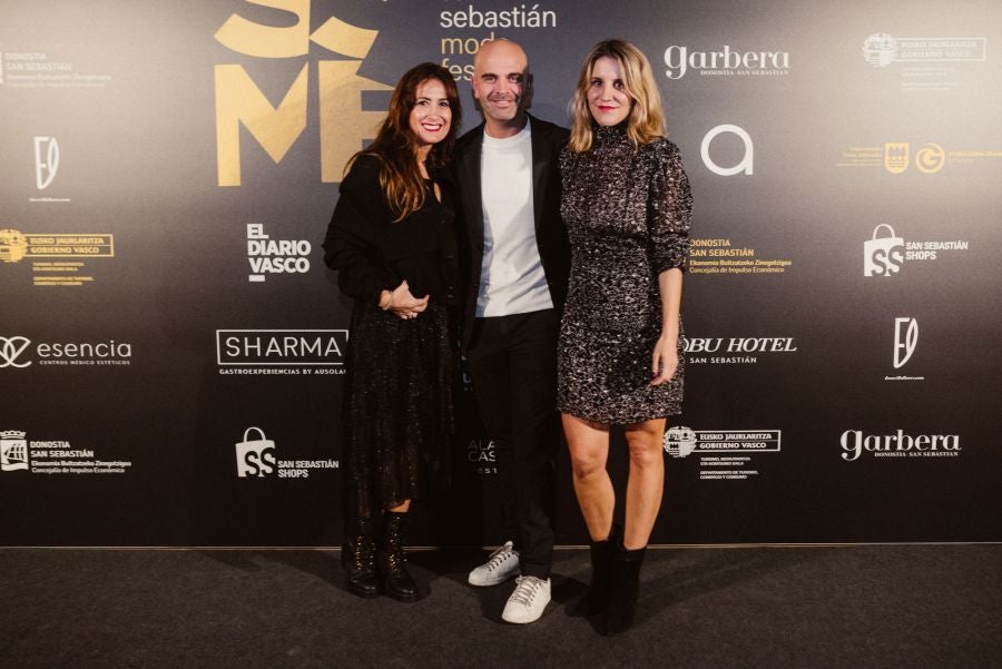 Photocall del desfile de Isabel Sanchis